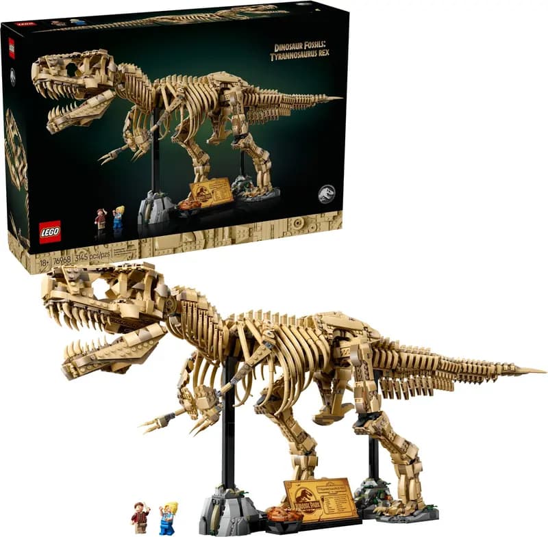 LEGO 76968 Szkielety dinozaurów: tyranozaur