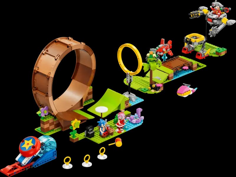 LEGO 76994 Sonic — wyzwanie z pętlą w Green Hill