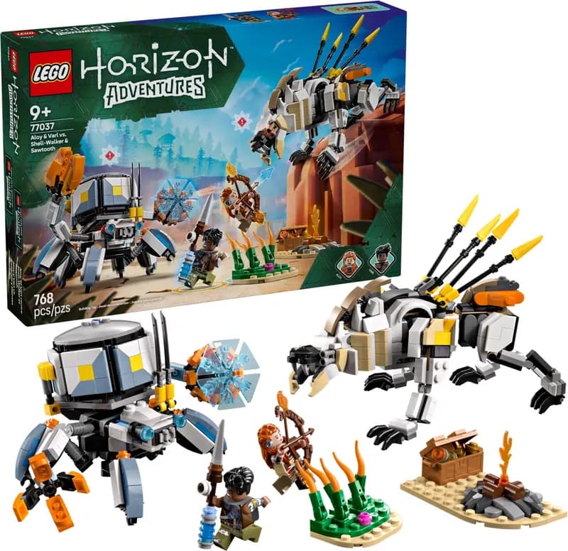 LEGO 77037 Aloy i Varl kontra krabołaz i piłoząb