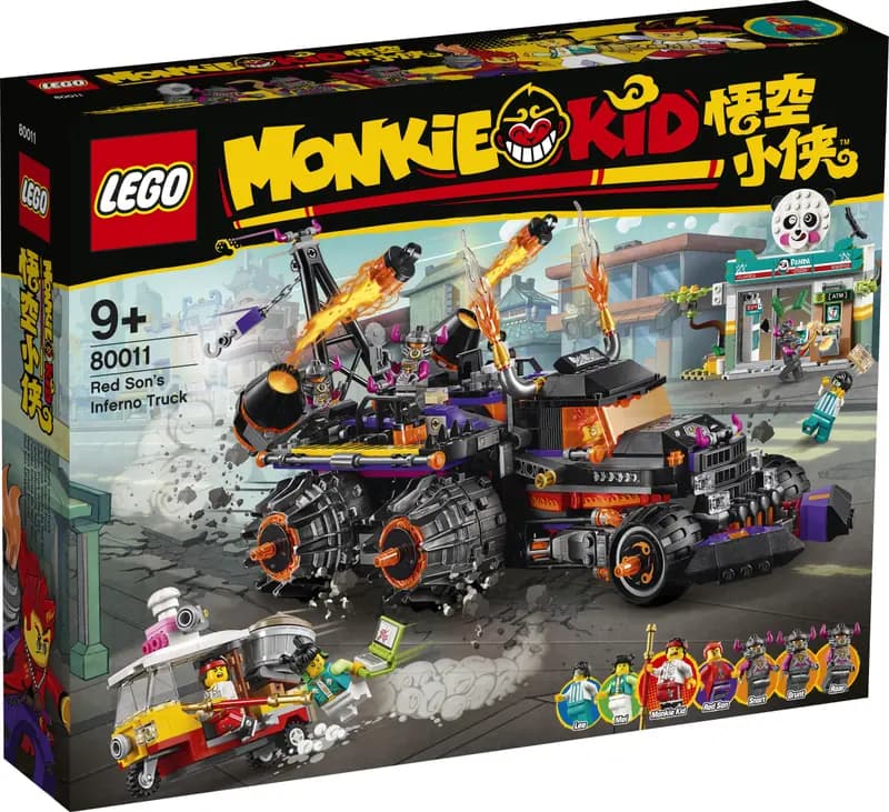 LEGO 80011 Piekielny pojazd Red Sona