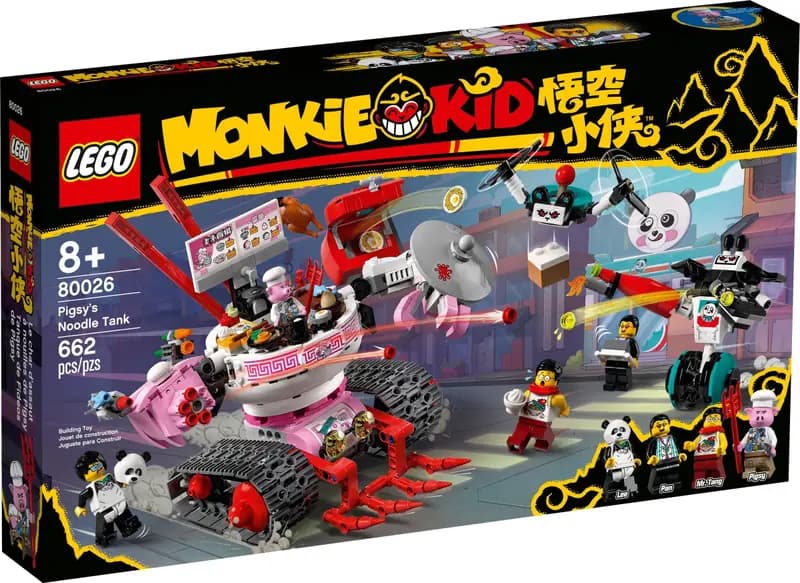 LEGO 80026 Kluseczkowy czołg Pigsy’ego