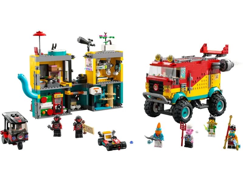 LEGO 80038 Furgonetka ekipy Monkie Kida