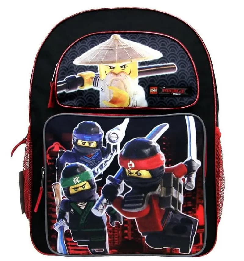 LEGO 840716184966 The LEGO Ninjago Movie Sensei Wu Backpack