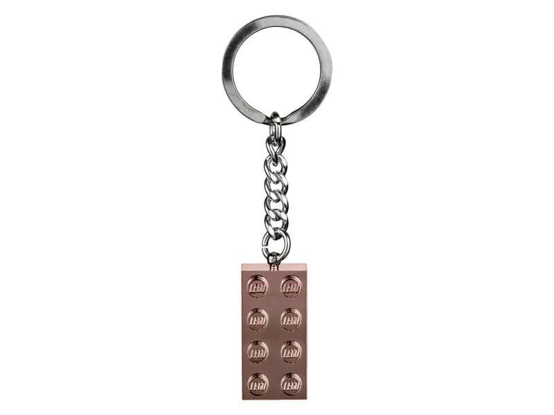 LEGO 853793 Rose Gold Brick Key Chain