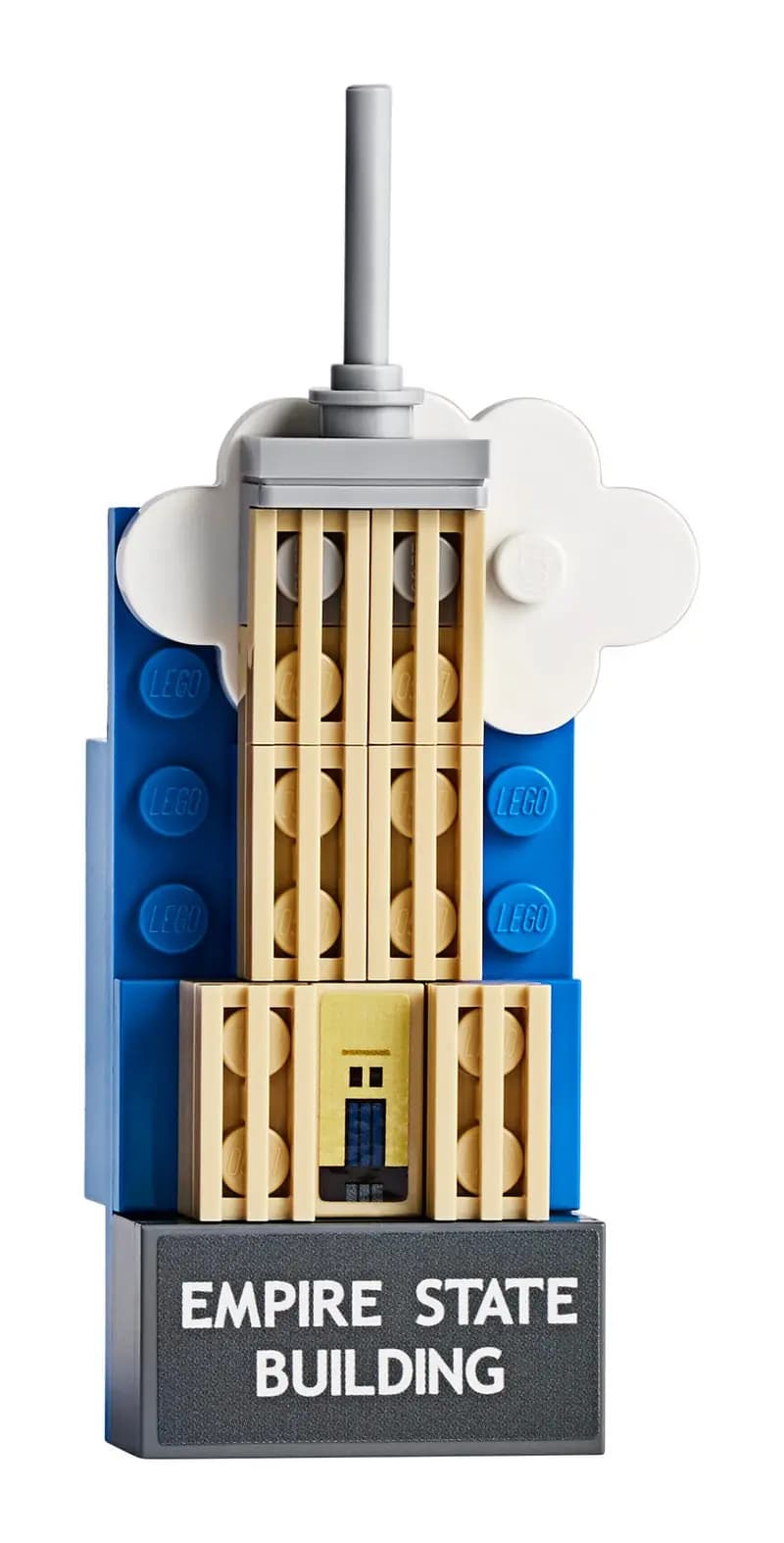 LEGO 854030 Empire State Building Magnet Build