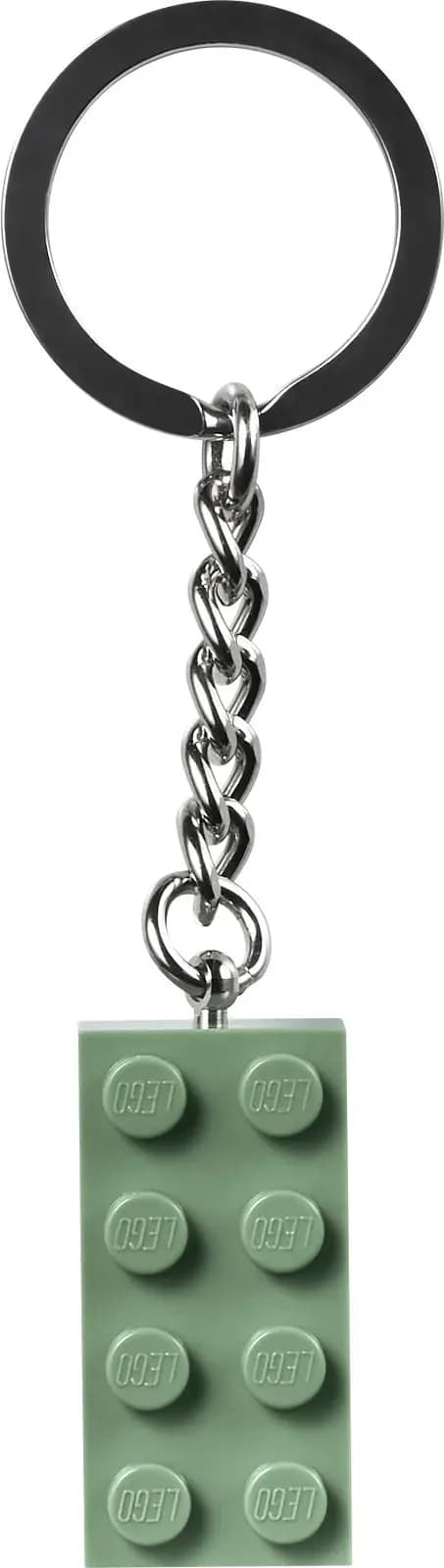 LEGO 854159 Sand Green Brick Key Chain