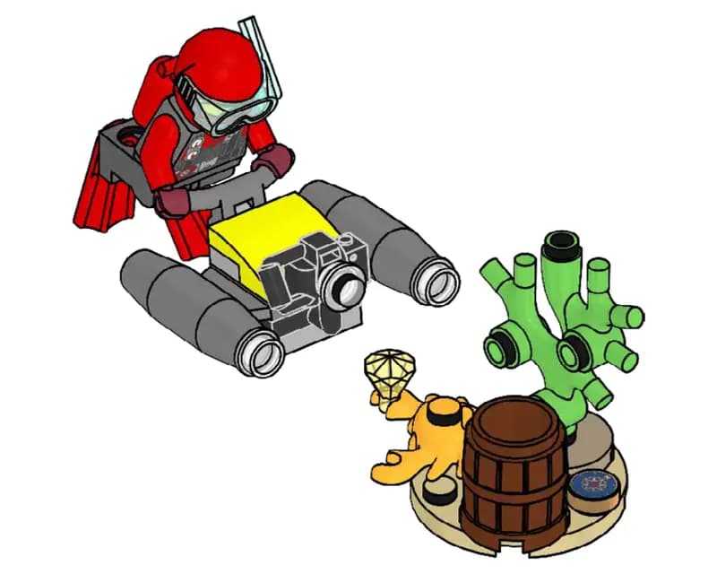 LEGO 952311 Deep Sea Diver