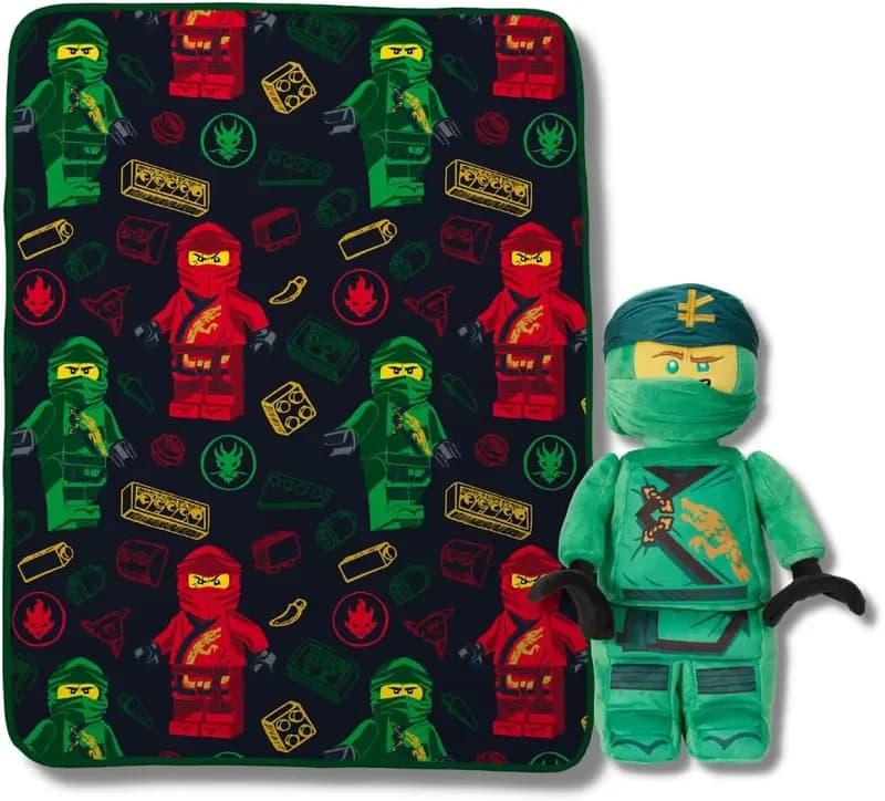 LEGO A1240T NINJAGO Throw and Lloyd Plush Set