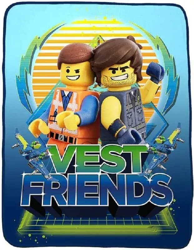 LEGO A3630W The LEGO Movie 2 Vest Friends Throw