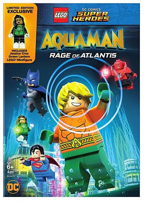 LEGO AQUAMANDVD DC Comics Super Heroes: Aquaman: Rage of Atlantis