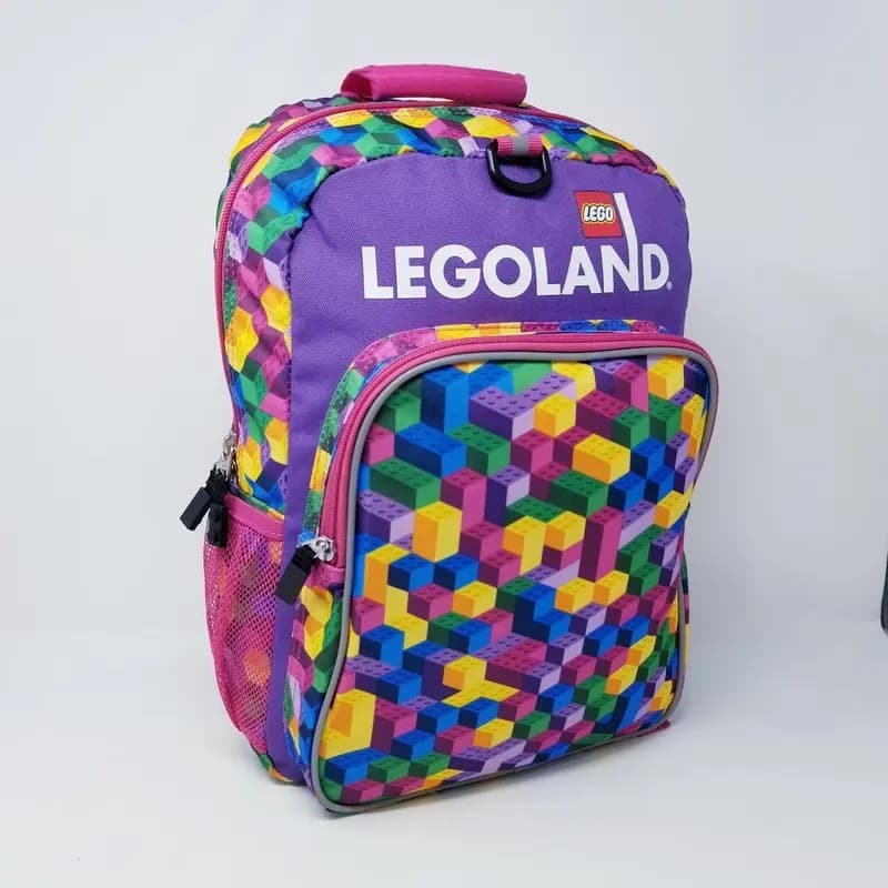 LEGO BACKPACK LEGOLAND Purple Brick Maze Backpack