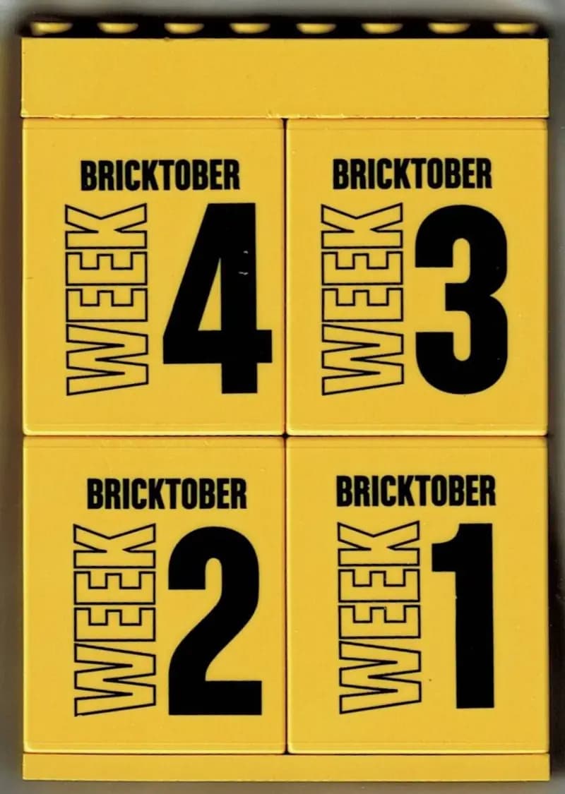 LEGO Bricktober Toys 'R' Us Bricktober Promotional Brick Set