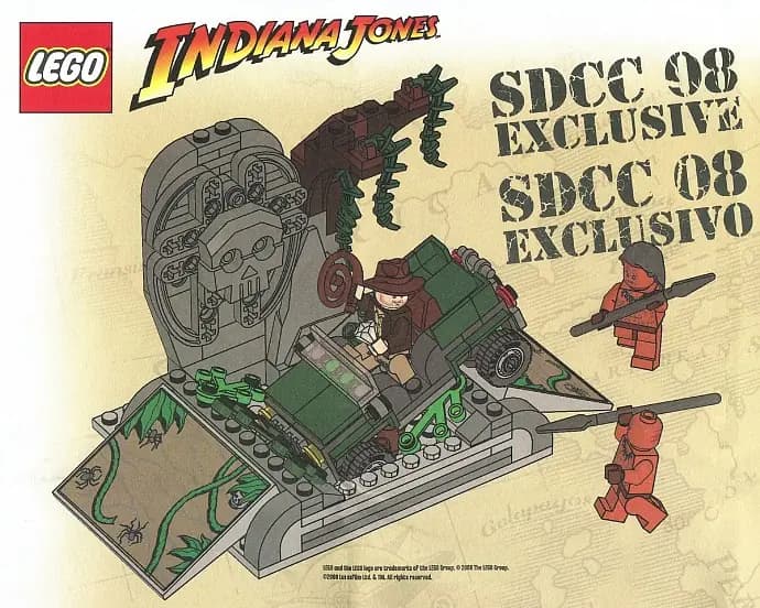 LEGO COMCON002 Indiana Jones Brickmaster Pack