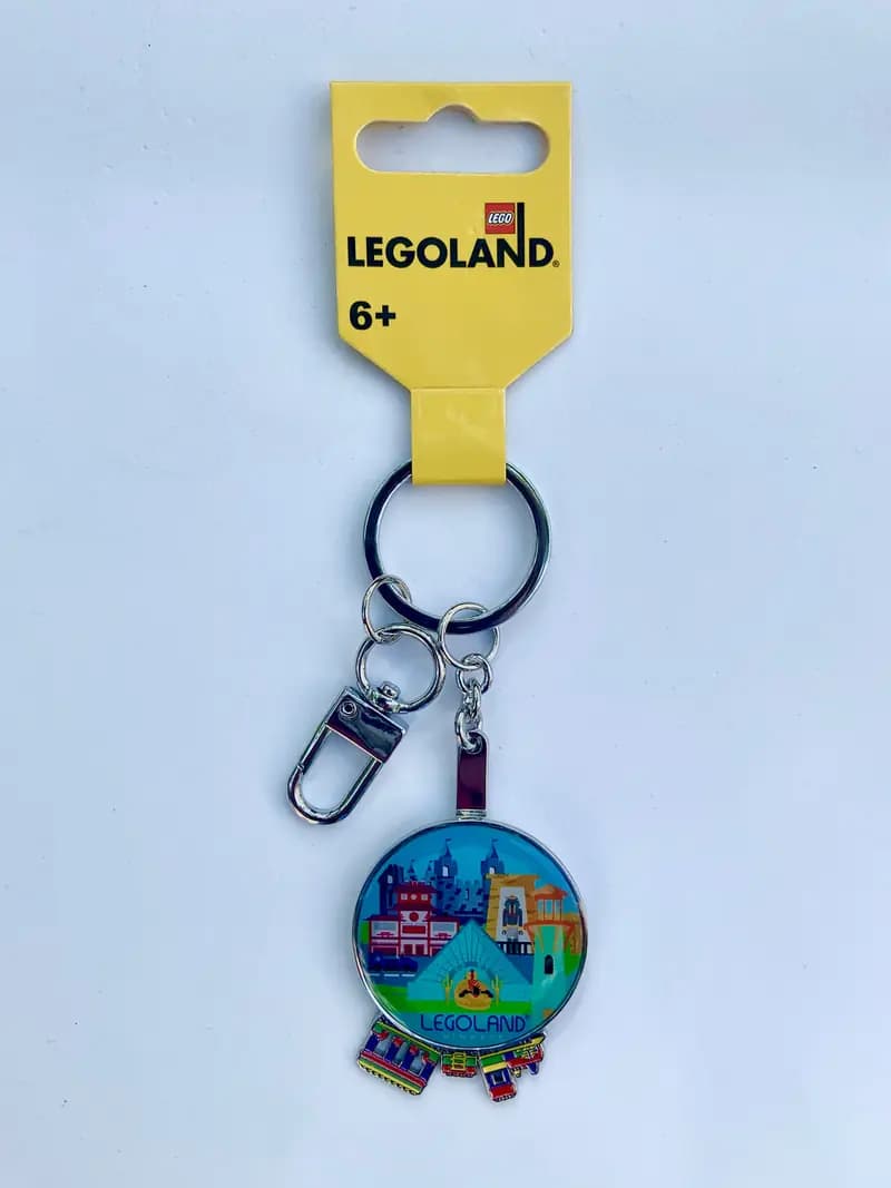 LEGO KEYCHAIN LEGOLAND Windsor Train Spinner Keychain