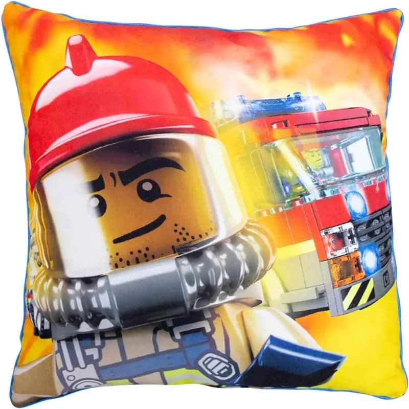 LEGO LG4OTRCU001UK City Police and Fire Square Pillow