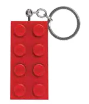 LEGO LGLKE234R 2 x 4 Brick Key Light V2 (Red)