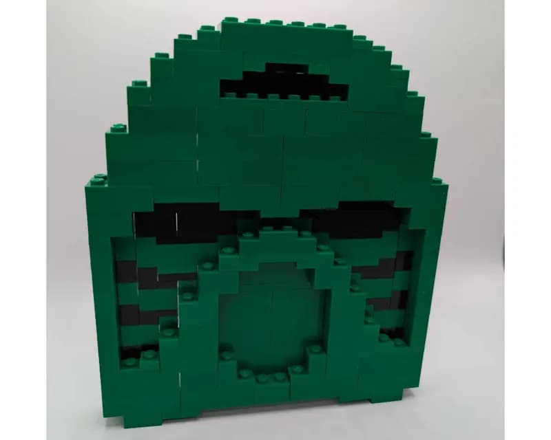 LEGO LLCABR1 Hau Mask - Green Brick