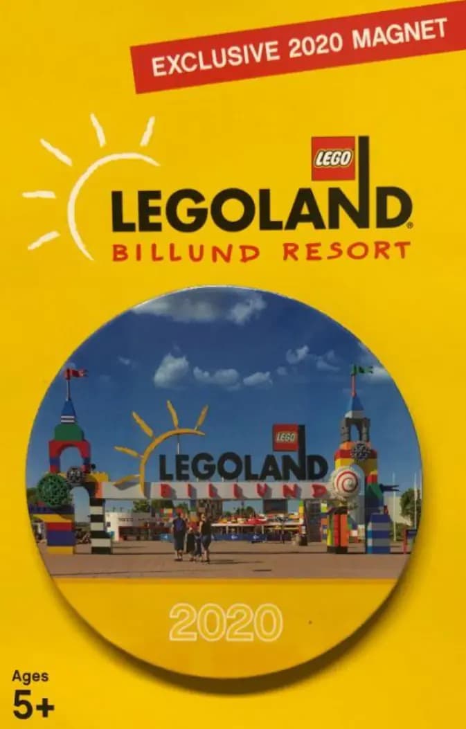 LEGO LLMAGNET LEGOLAND Billund 2020 Magnet