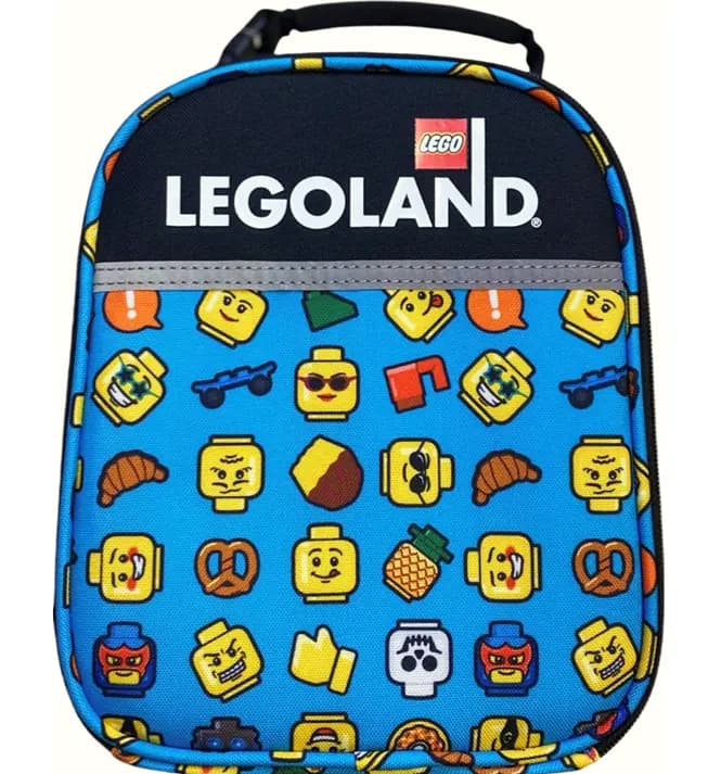 LEGO LUNCHBAG Minifigure Emoji Lunch Bag (Blue)