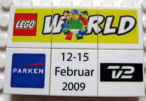 LEGO LWP01 LEGO World Denmark Puzzle Promo