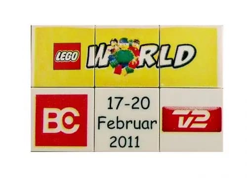 LEGO LWP04 LEGO World Denmark Puzzle Promo 2011