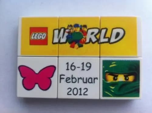 LEGO LWP05 LEGO World Denmark Puzzle Promo 2012