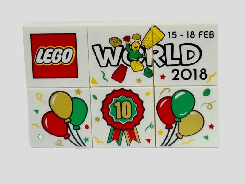 LEGO LWP12 LEGO World Denmark Puzzle Promo 2018