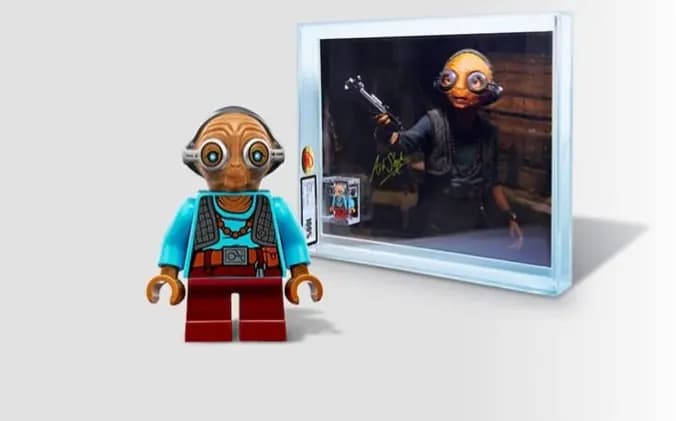 LEGO MAZKANATA Signed Maz Kanata minifigure