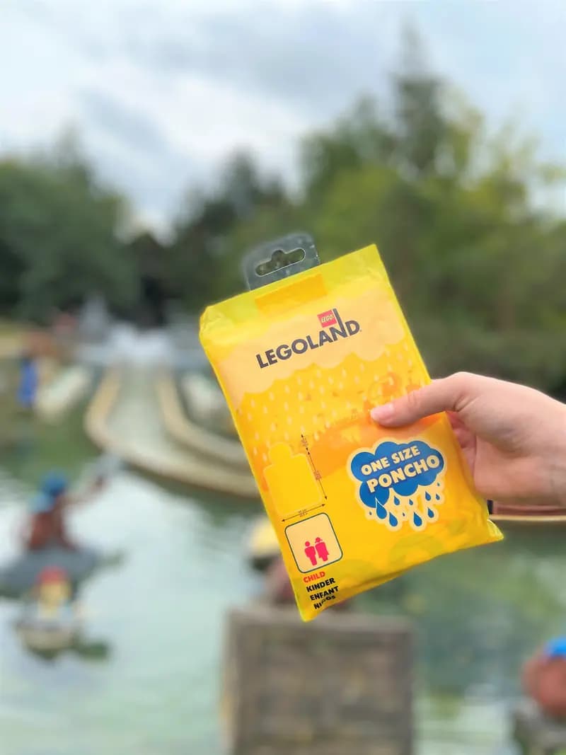 LEGO PONCHO LEGOLAND Child Rain Poncho