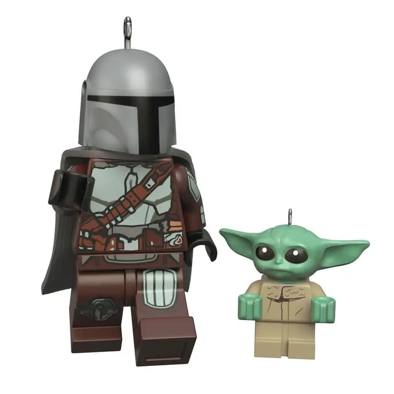 LEGO QXI7079 Hallmark Keepsake Christmas Tree Ornament - Star Wars The Mandalorian and Grogu