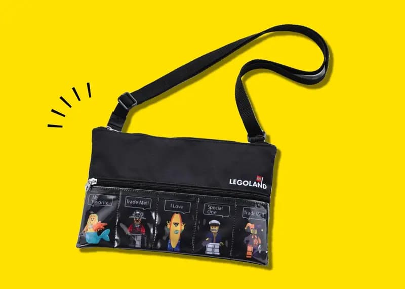 LEGO SATCHEL LEGOLAND Minifigure Trading Satchel