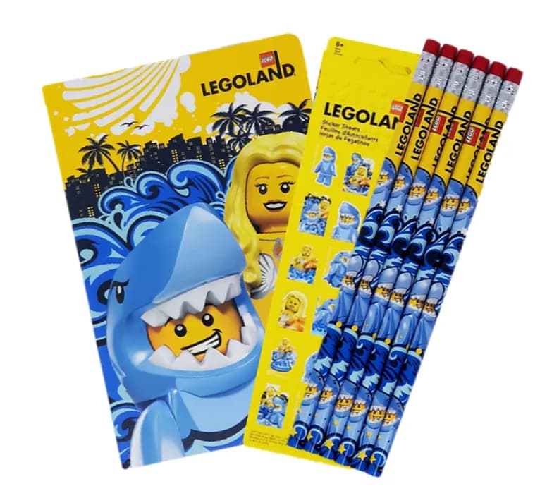 LEGO STATIONERY Shark Suit Guy Stationery Bundle