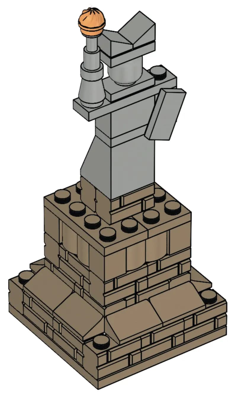 LEGO STATUEOFLIBERTY Statue of Liberty