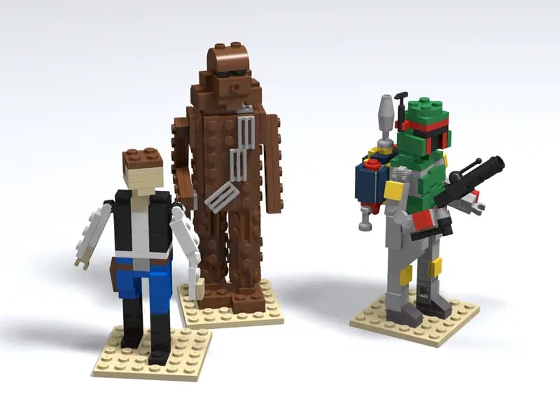 LEGO TOYFAIR2011 Star Wars Miniland Figures (Toy Fair 2011 Collector's Party)