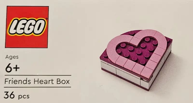 LEGO TRUHEARTBOX Friends Heart Box