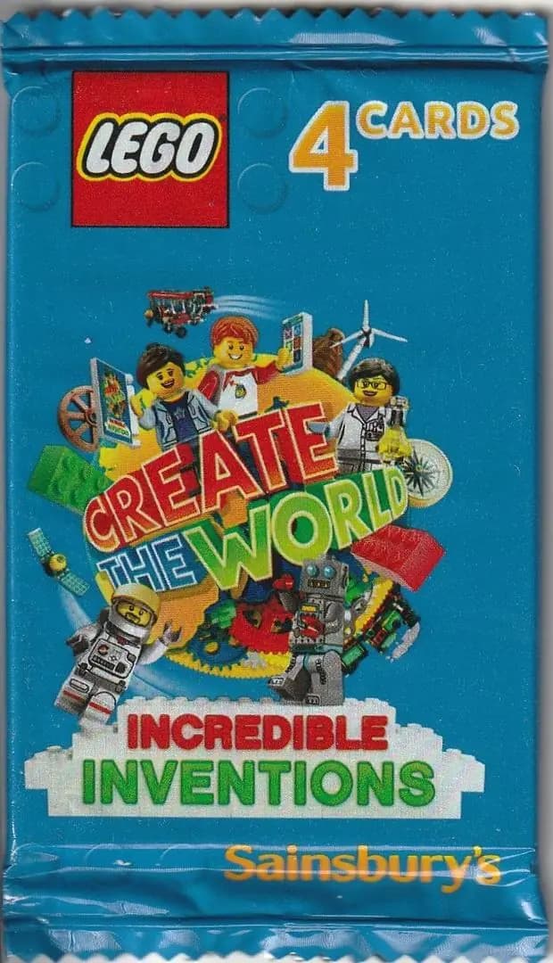 LEGO VV1167 Create the World Trading Cards: Incredible Inventions - Random Pack